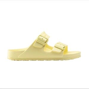 Birkenstock Arizona Eva Sandals in popcorn butter yellow EU 39